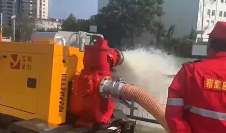 QZ Series Self-primiing Diesel Engine Water Pump Unit