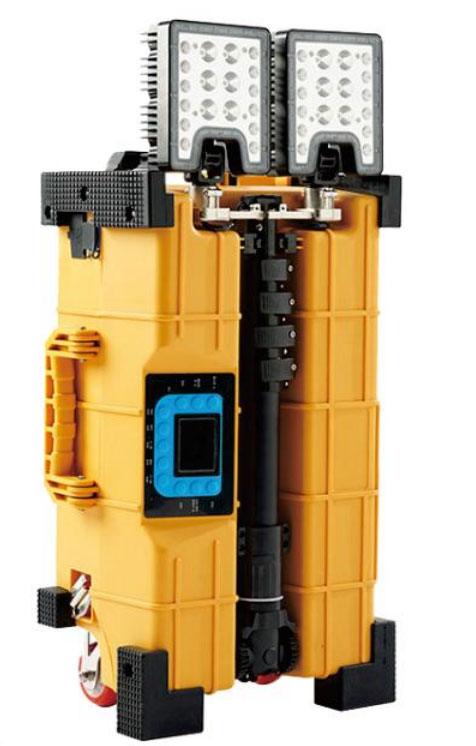 Explosion-proof LED flashlight for industrial use